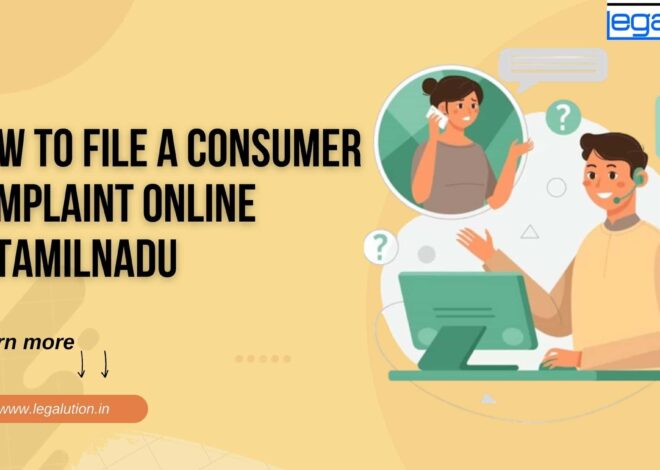 Online Consumer Complaints in Tamilnadu